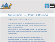 Tablet Screenshot of mega-streams.de